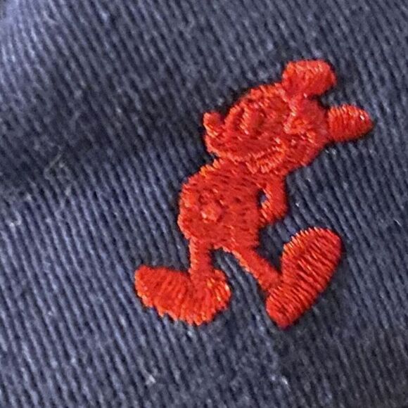 Mickey Mouse Hat Blue Disney Parks Strapback Running Cycling Causal - Picture 5 of 7